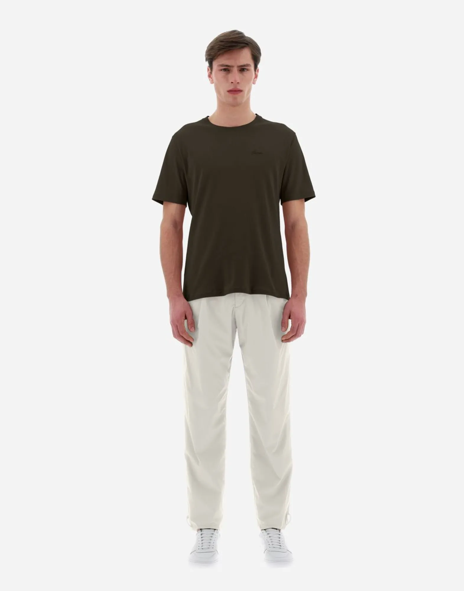 Herno Resort T-Shirt In Basic Cotton
