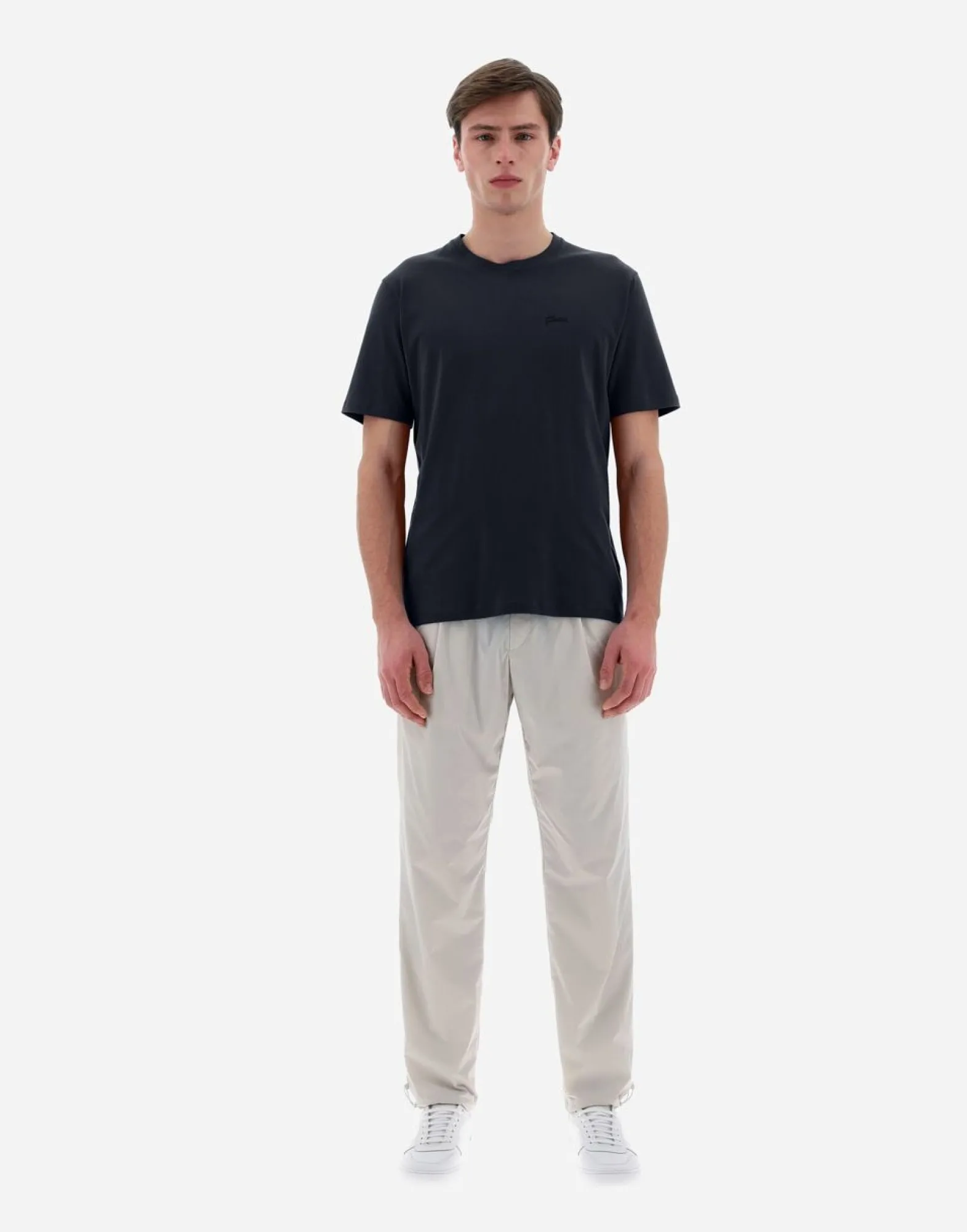 Herno Resort T-Shirt In Basic Cotton
