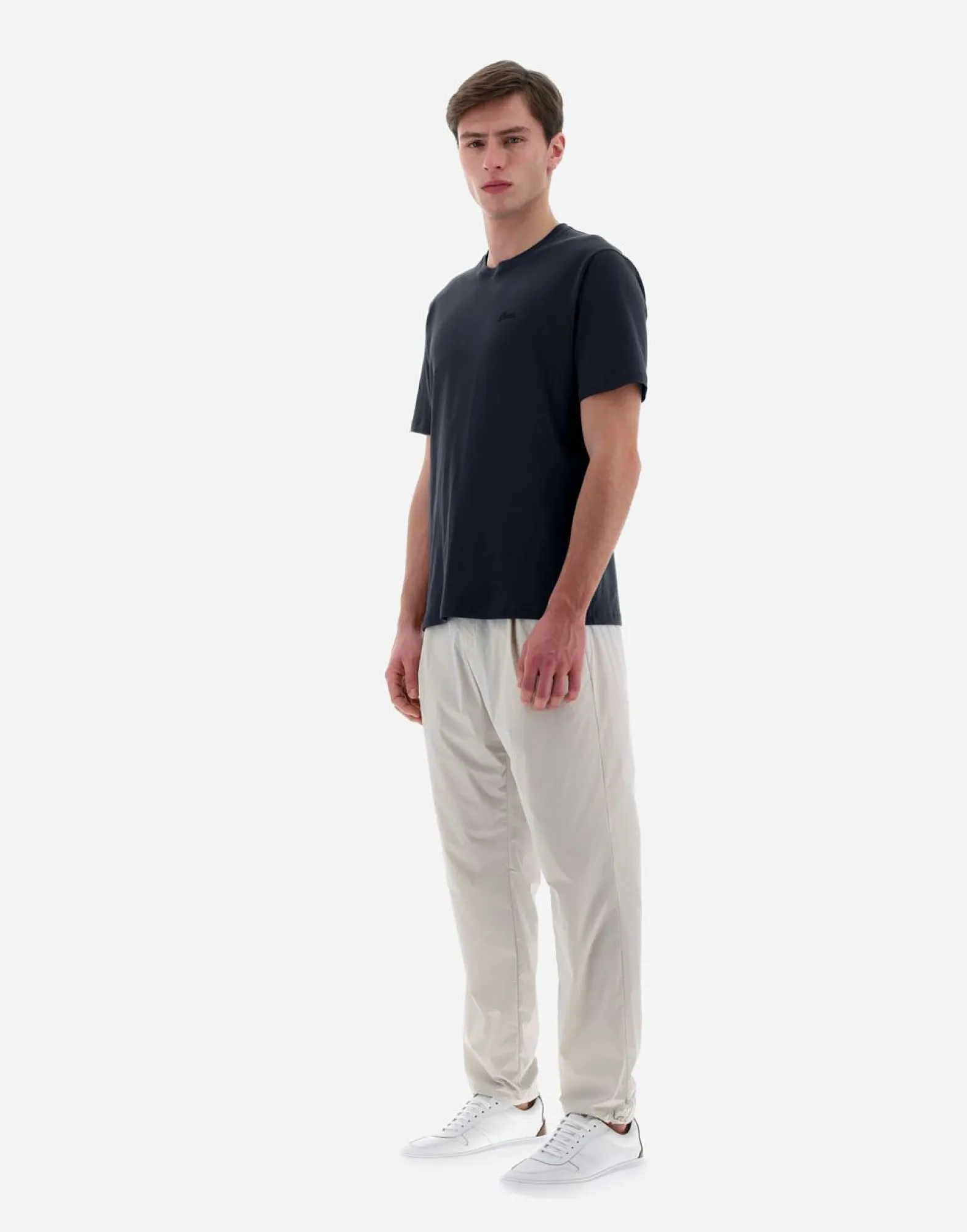 Herno Resort T-Shirt In Basic Cotton