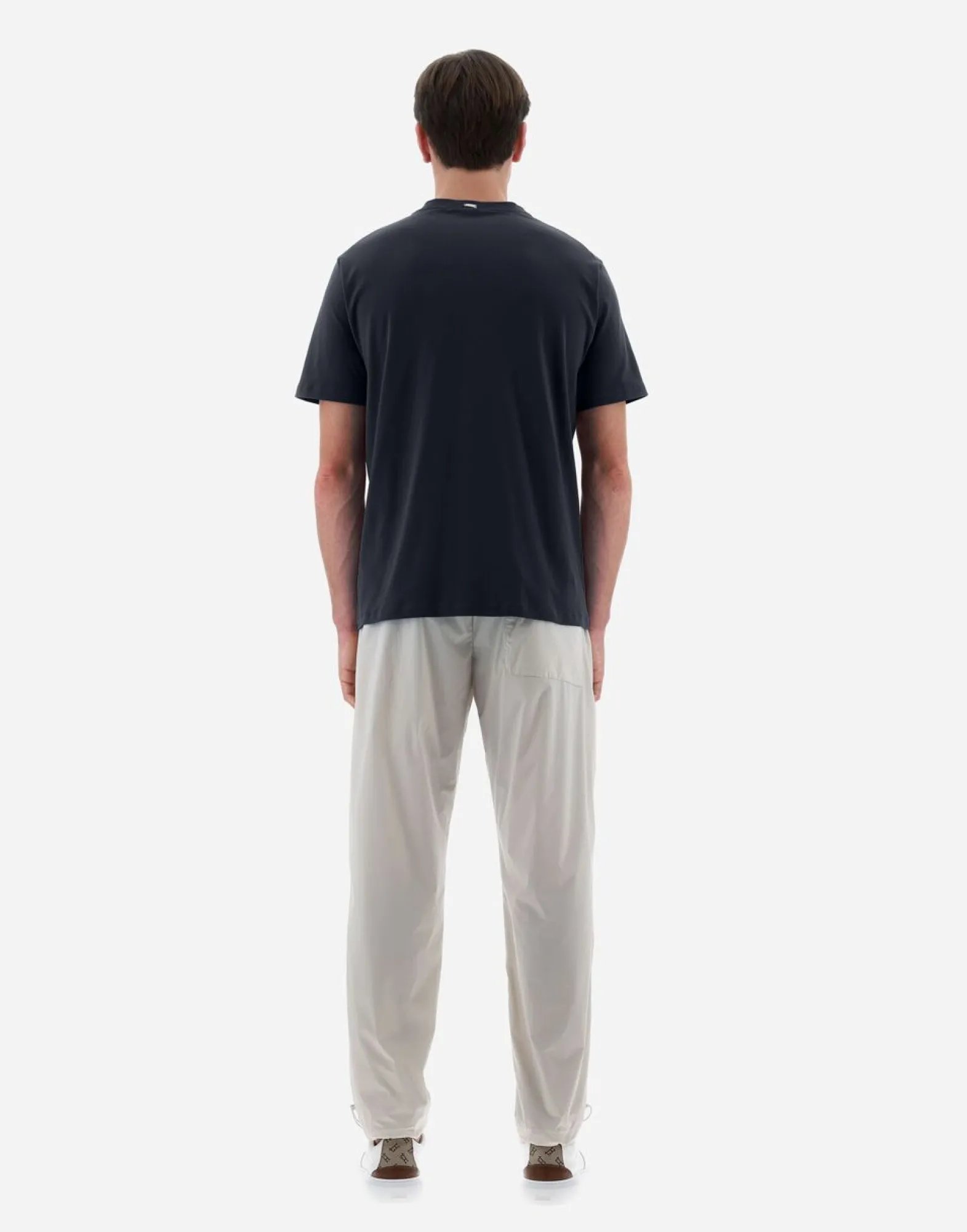 Herno Resort T-Shirt In Basic Cotton