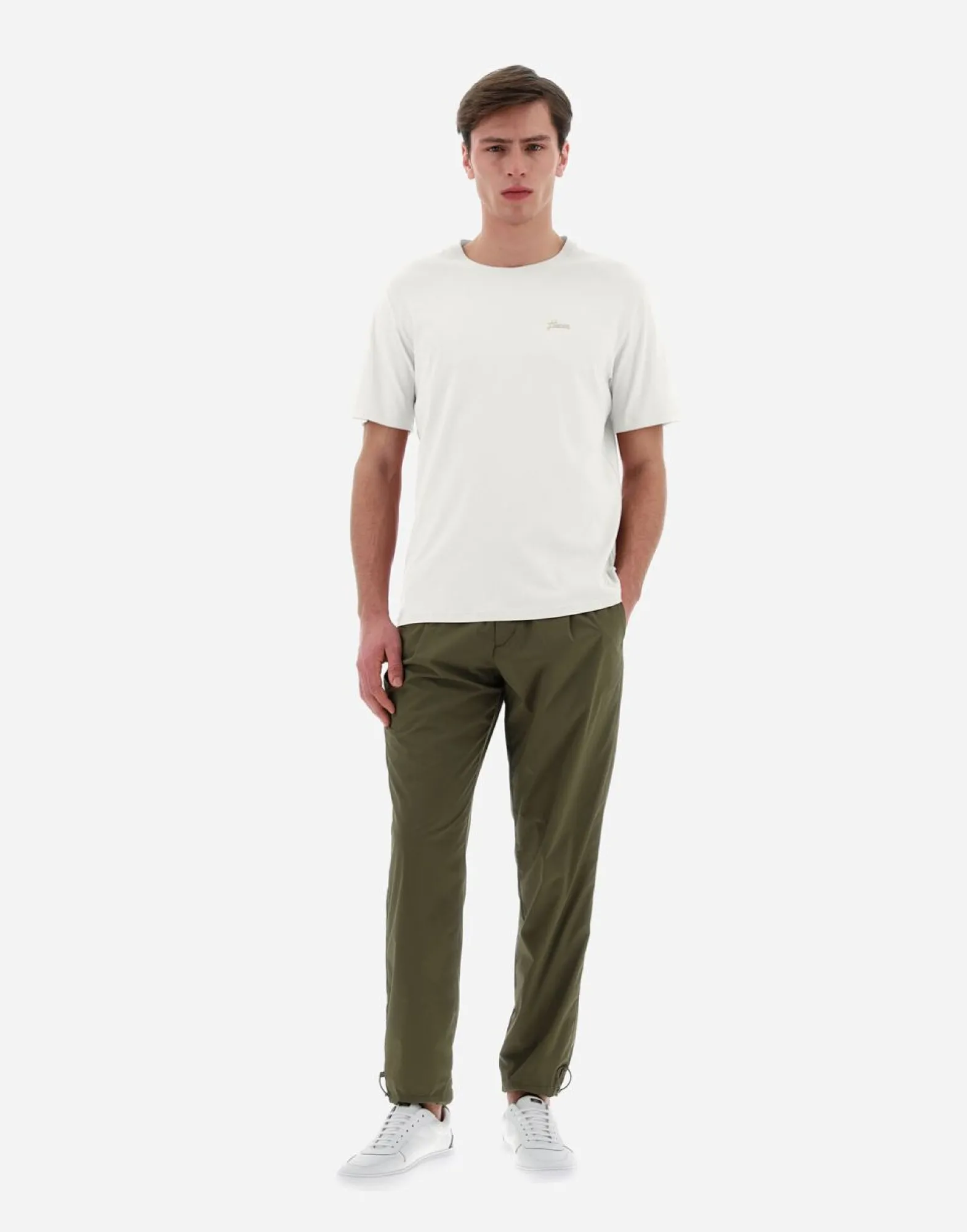 Herno Resort T-Shirt In Basic Cotton