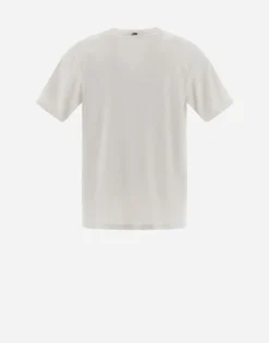 Herno Resort T-Shirt In Basic Cotton