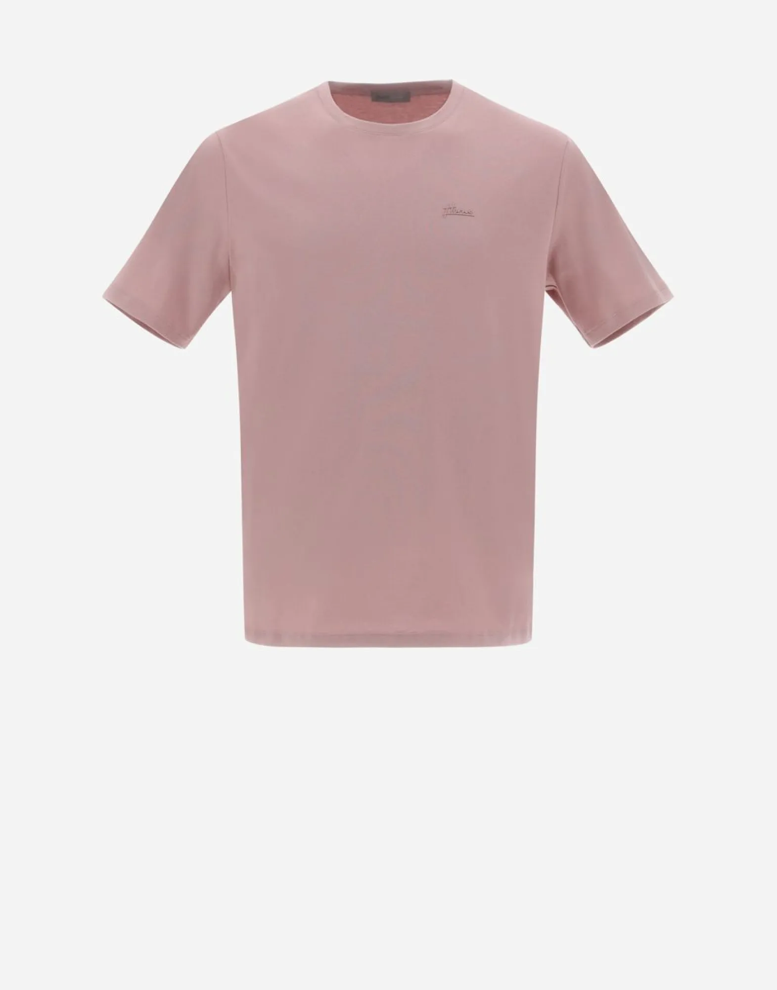 Herno Resort T-Shirt In Basic Cotton