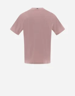 Herno Resort T-Shirt In Basic Cotton