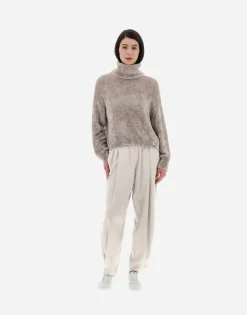 Herno Resort Turtleneck Sweater In Chenille Knit