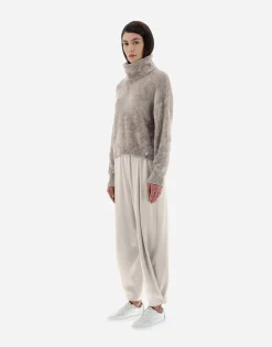 Herno Resort Turtleneck Sweater In Chenille Knit
