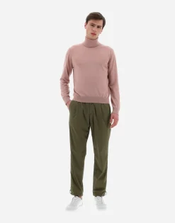 Herno Resort Turtleneck Sweater In Breeze