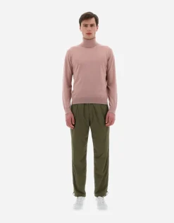 Herno Resort Turtleneck Sweater In Breeze