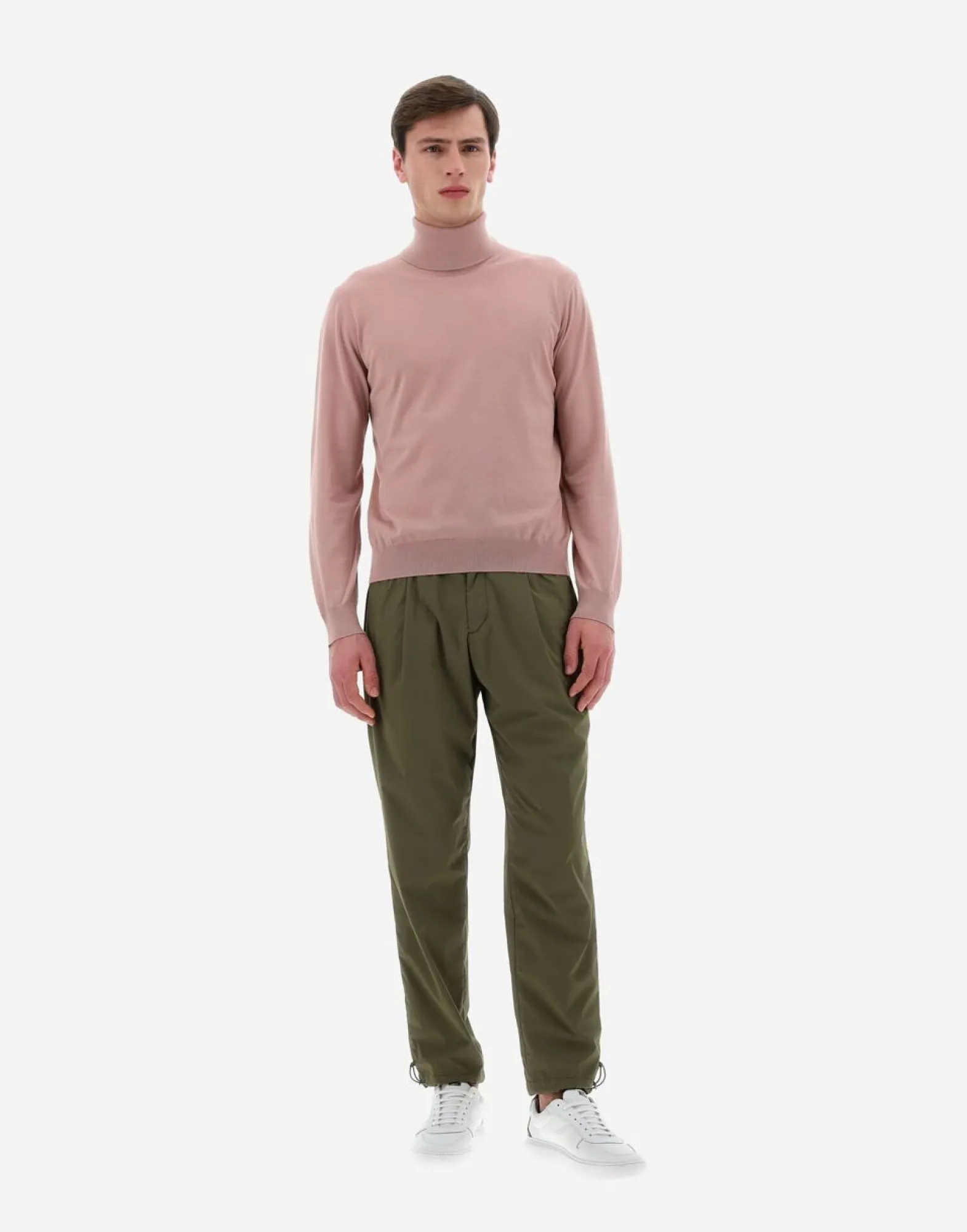 Herno Resort Turtleneck Sweater In Breeze