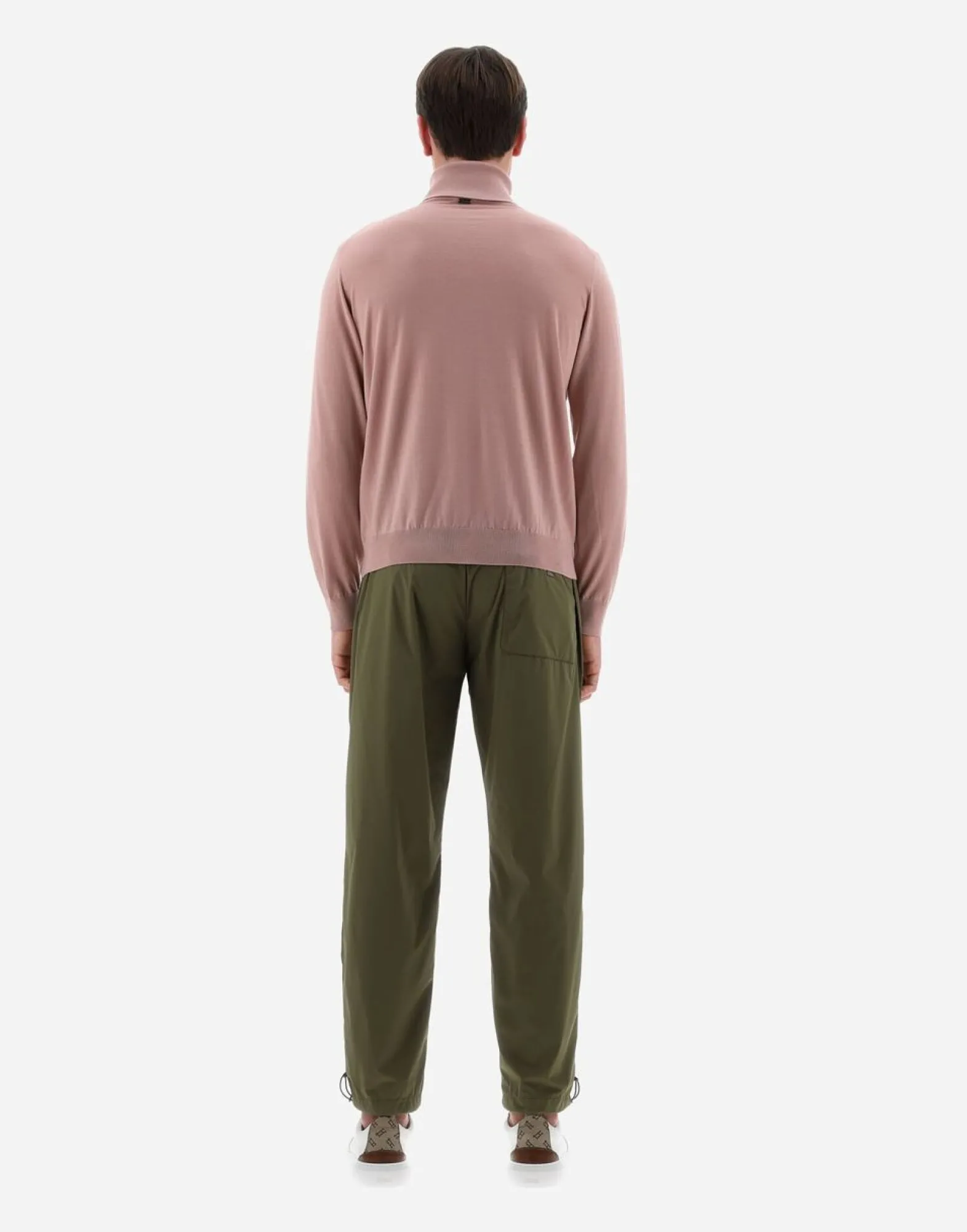 Herno Resort Turtleneck Sweater In Breeze