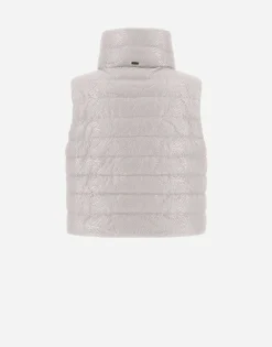 Herno Resort Waistcoat In New Lace