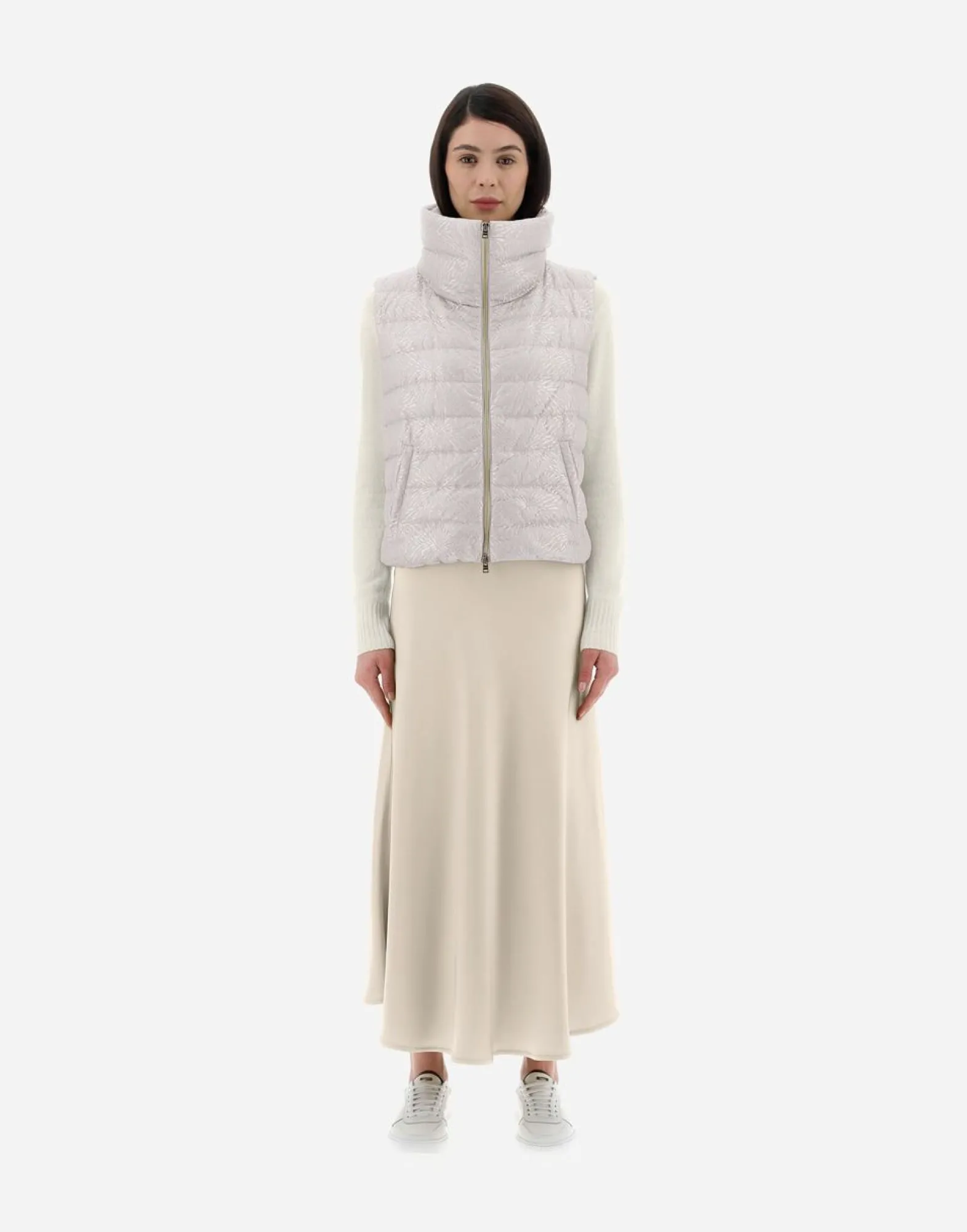 Herno Resort Waistcoat In New Lace