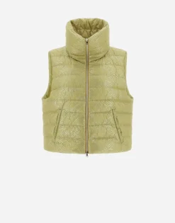 Herno Resort Waistcoat In New Lace