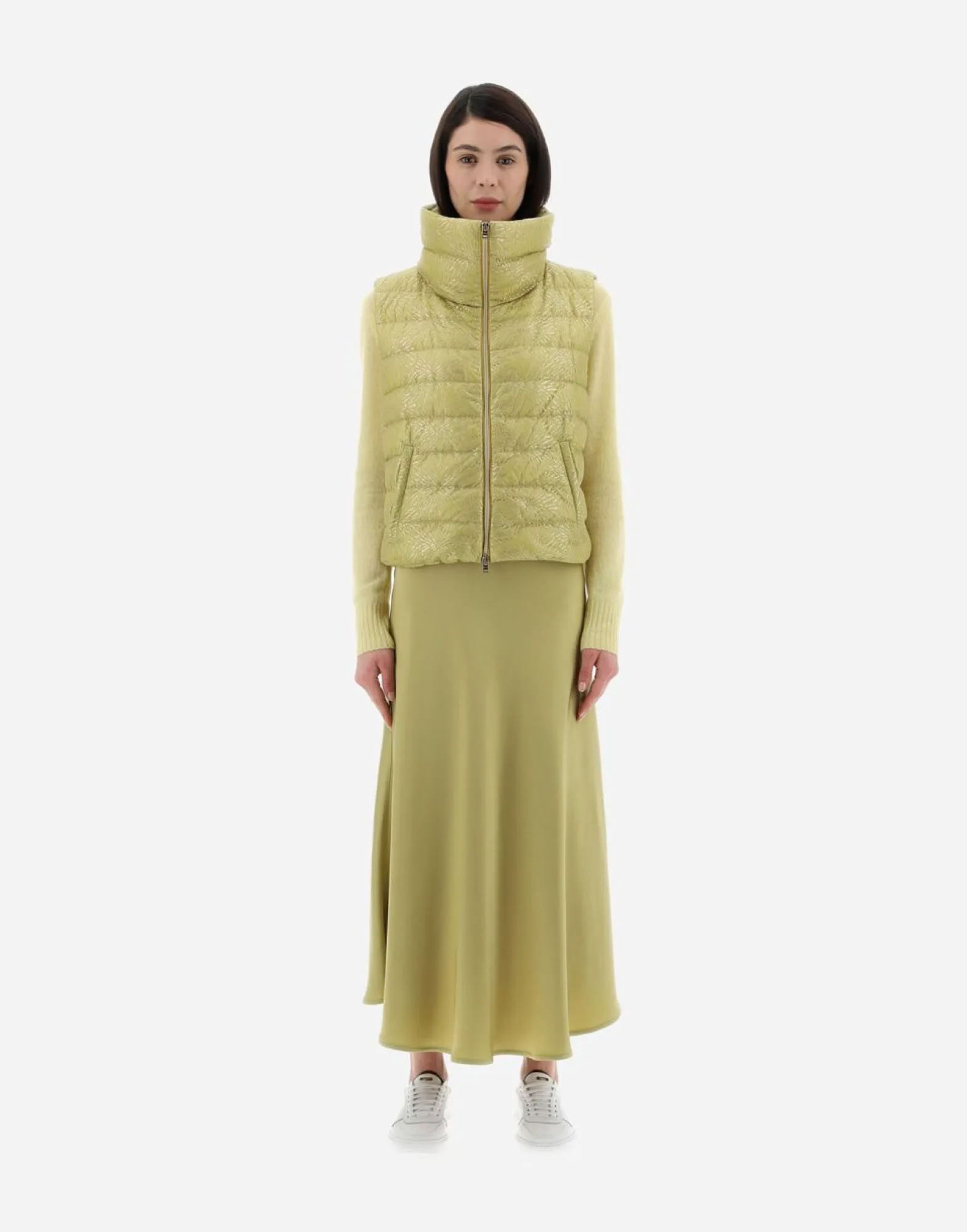 Herno Resort Waistcoat In New Lace