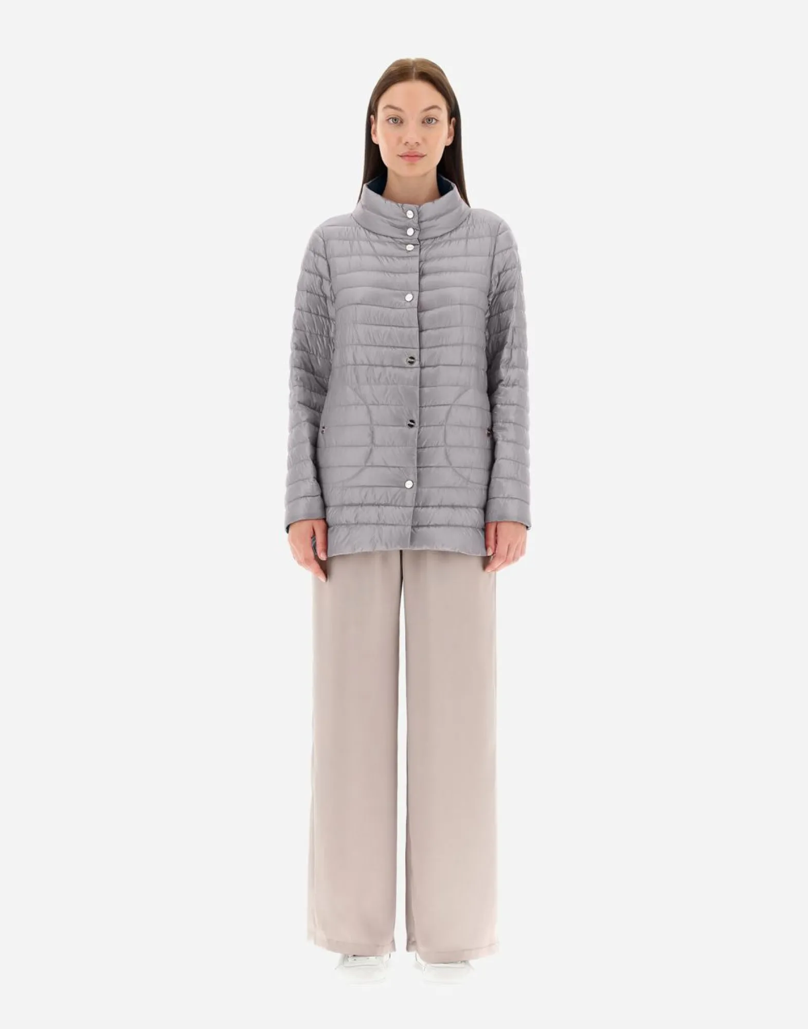 Herno Reversible A-Shape In Nylon Ultralight