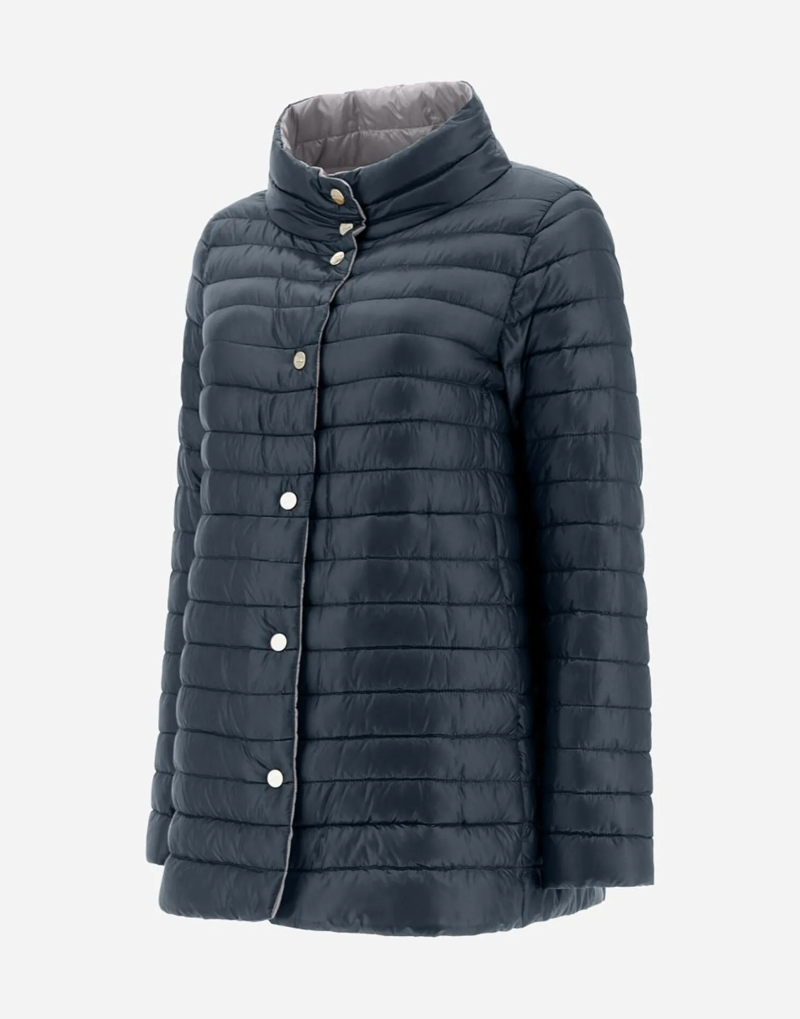 Herno Reversible A-Shape In Nylon Ultralight