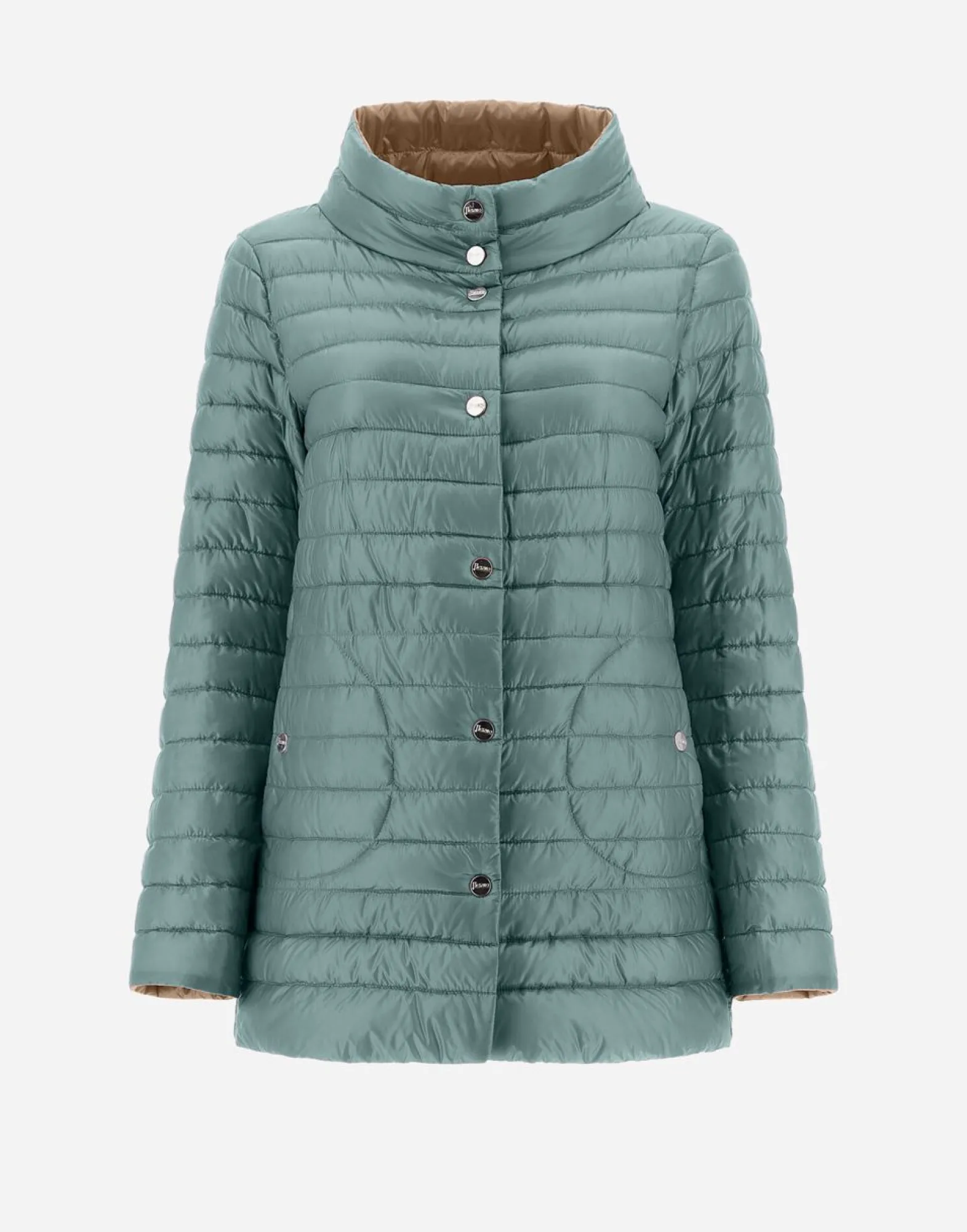 Herno Reversible A-Shape In Nylon Ultralight