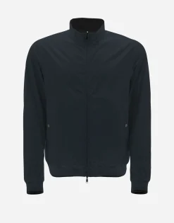 Herno Reversible Millionaire Microfibre & Nuage Bomber Jacket