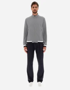 Herno Reversible Millionaire Microfibre & Nuage Bomber Jacket