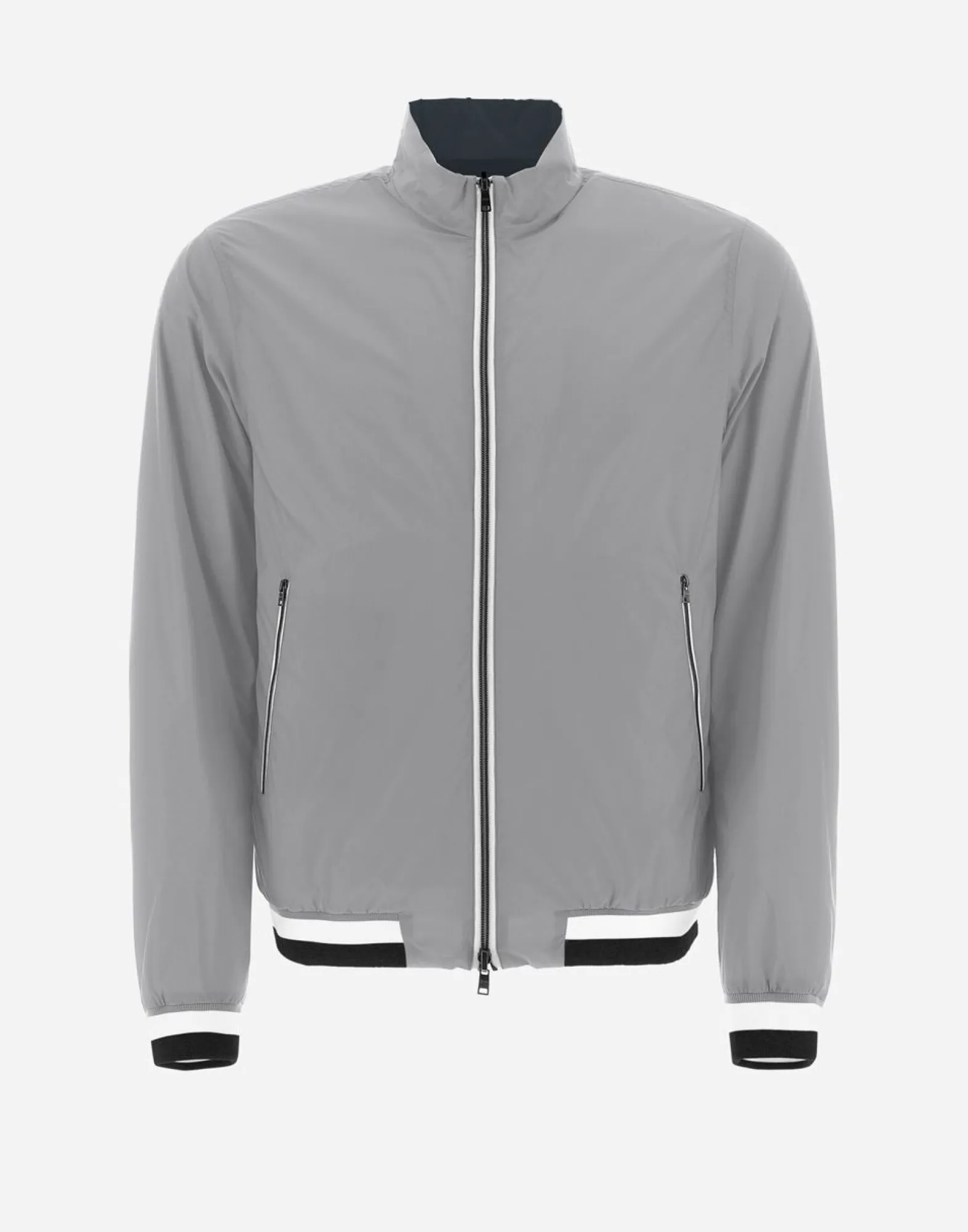 Herno Reversible Millionaire Microfibre & Nuage Bomber Jacket
