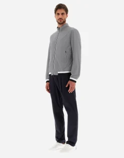 Herno Reversible Millionaire Microfibre & Nuage Bomber Jacket