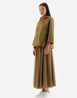 Herno Reversible Monogram Taffeta Cape