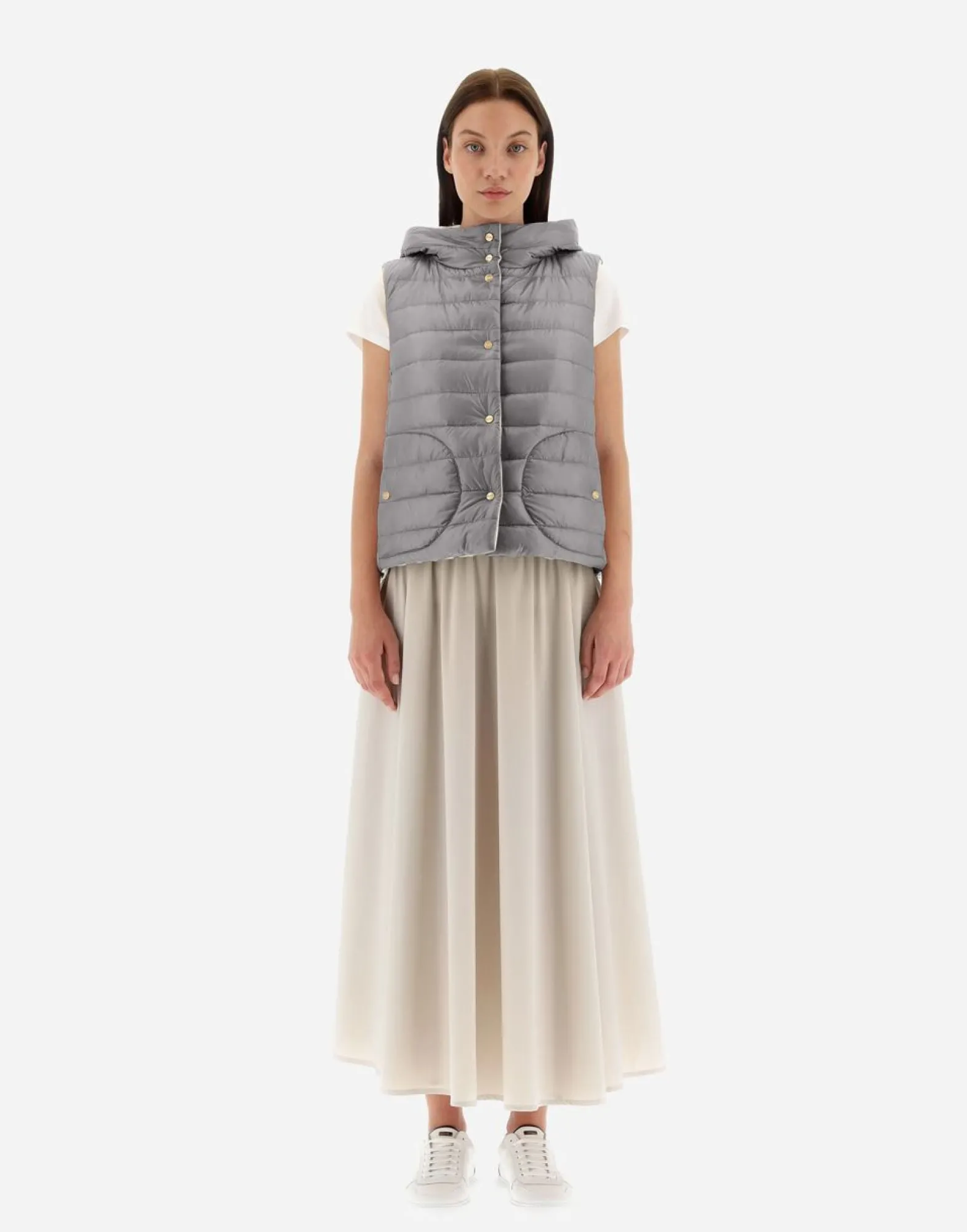 Herno Reversible Nuage & Nylon Ultralight Waistcoat