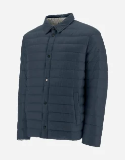 Herno Reversible Two-Tone Shirt In Nylon Ultralight