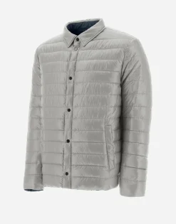 Herno Reversible Two-Tone Shirt In Nylon Ultralight