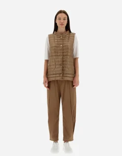 Herno Reversible Two-Tone Waistcoat In Nylon Ultralight