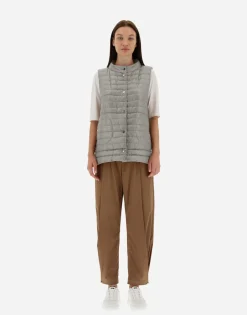 Herno Reversible Two-Tone Waistcoat In Nylon Ultralight