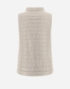 Herno Reversible Two-Tone Waistcoat In Nylon Ultralight