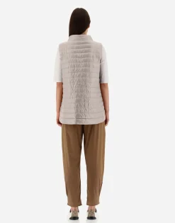 Herno Reversible Two-Tone Waistcoat In Nylon Ultralight