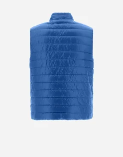 Herno Reversible Two-Tone Waistcoat In Nylon Ultralight