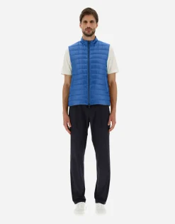 Herno Reversible Two-Tone Waistcoat In Nylon Ultralight