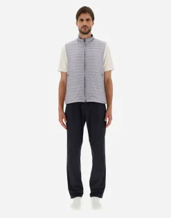 Herno Reversible Two-Tone Waistcoat In Nylon Ultralight