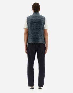 Herno Reversible Two-Tone Waistcoat In Nylon Ultralight