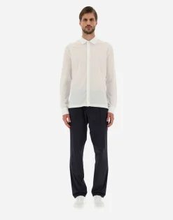 Herno Shirt In Crepe Jersey