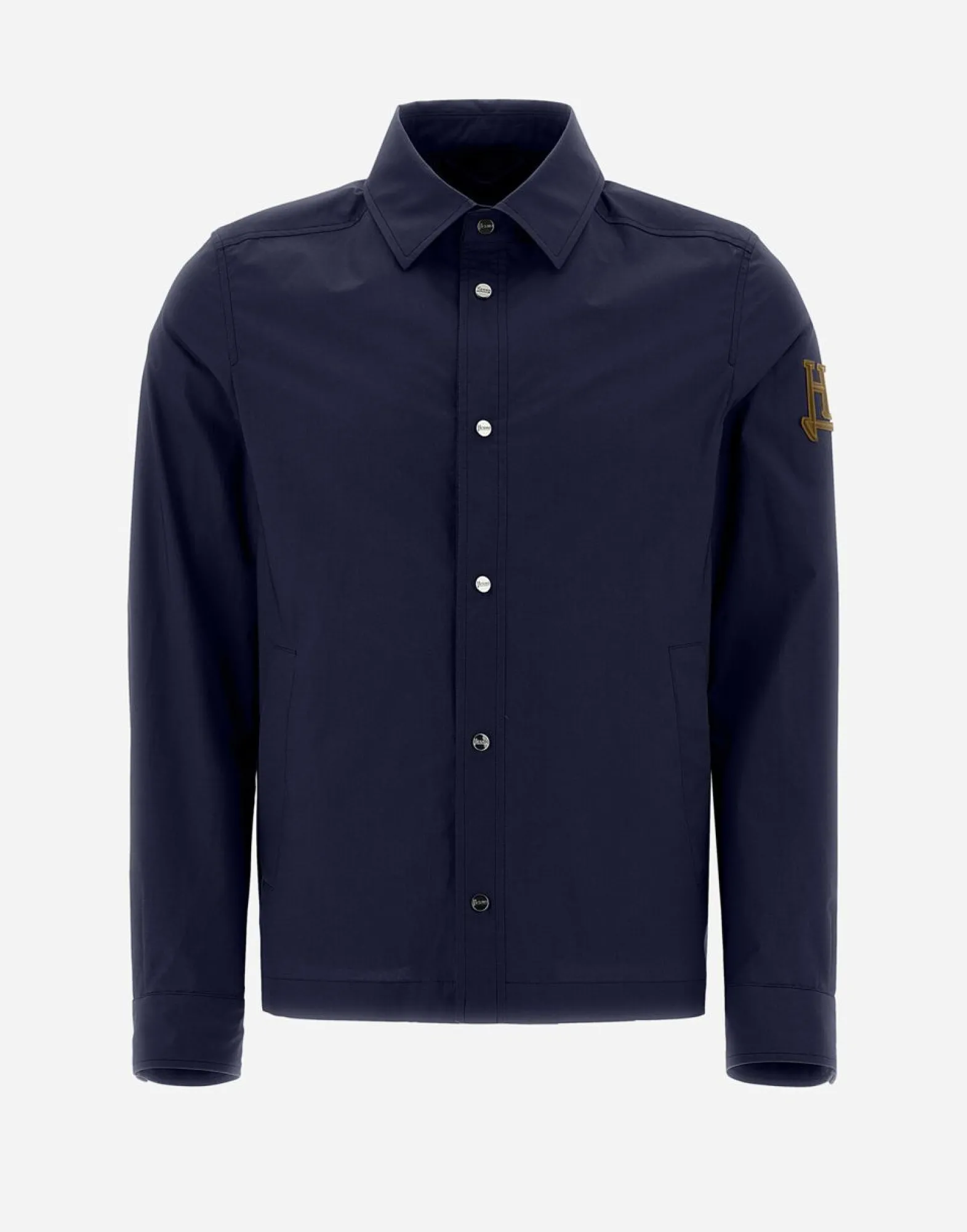 Herno Shirt In Light Cotton Stretch