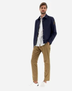Herno Shirt In Light Cotton Stretch