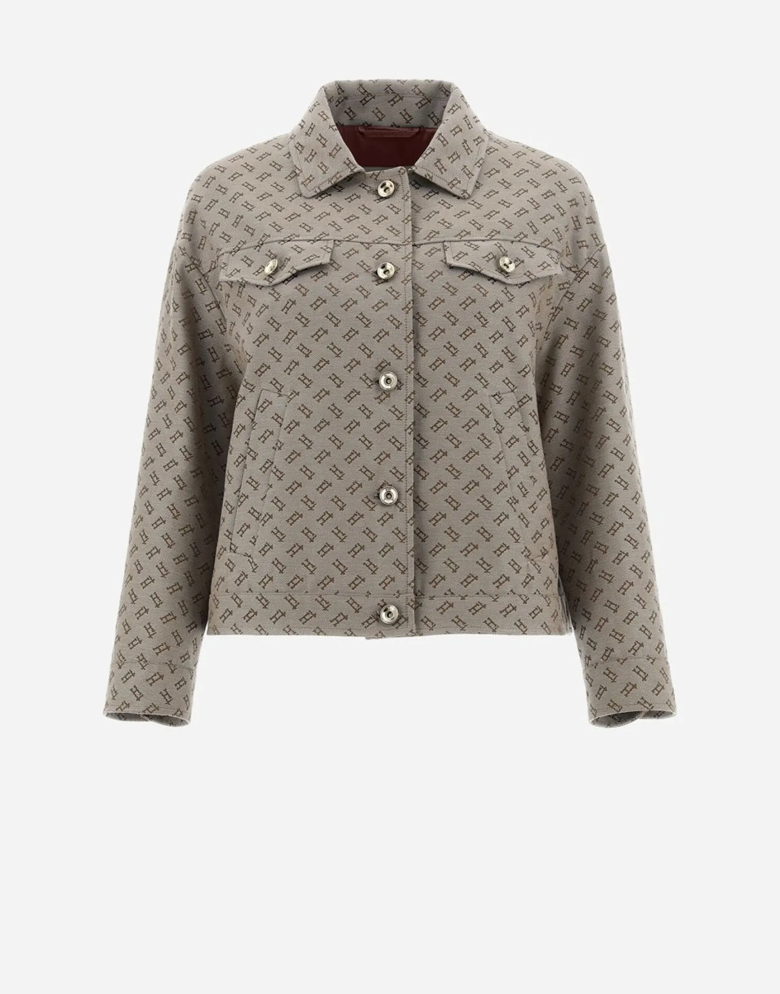 Herno Shirt In Monogram