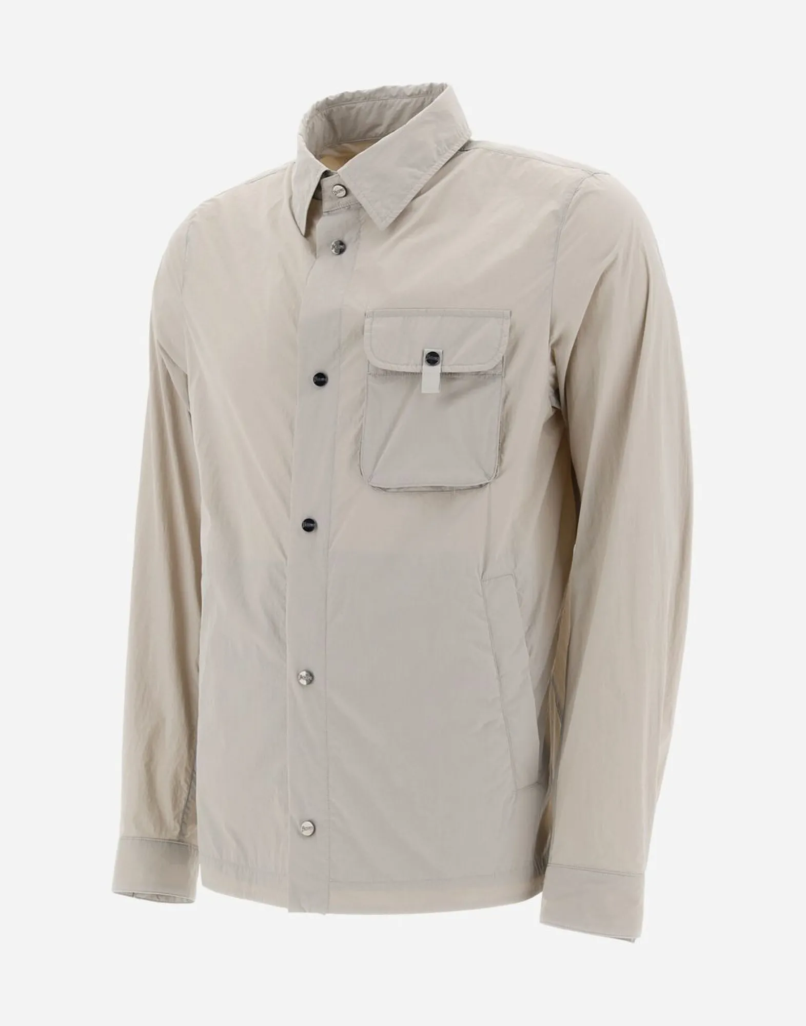 Herno Shirt In Ultralight Crease
