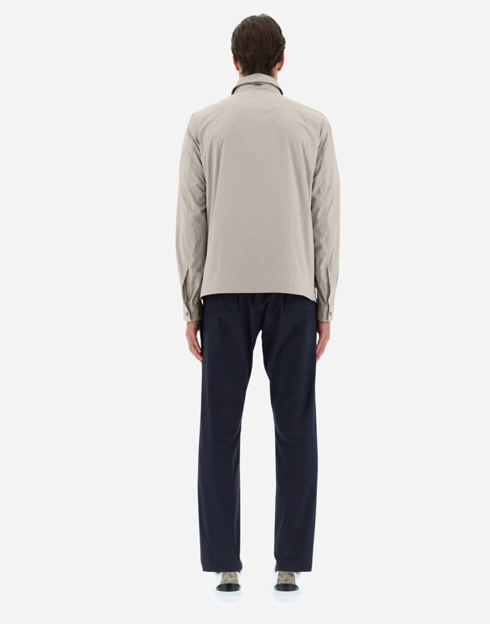 Herno Shirt In Ultralight Crease
