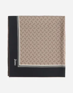 Herno Silk Monogram Foulard 90X90Cm
