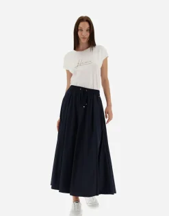 Herno Skirt In Light Nylon Stretch