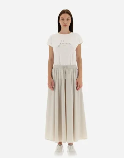 Herno Skirt In Light Nylon Stretch
