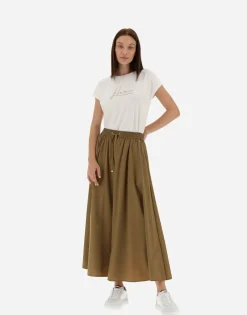 Herno Skirt In Light Nylon Stretch