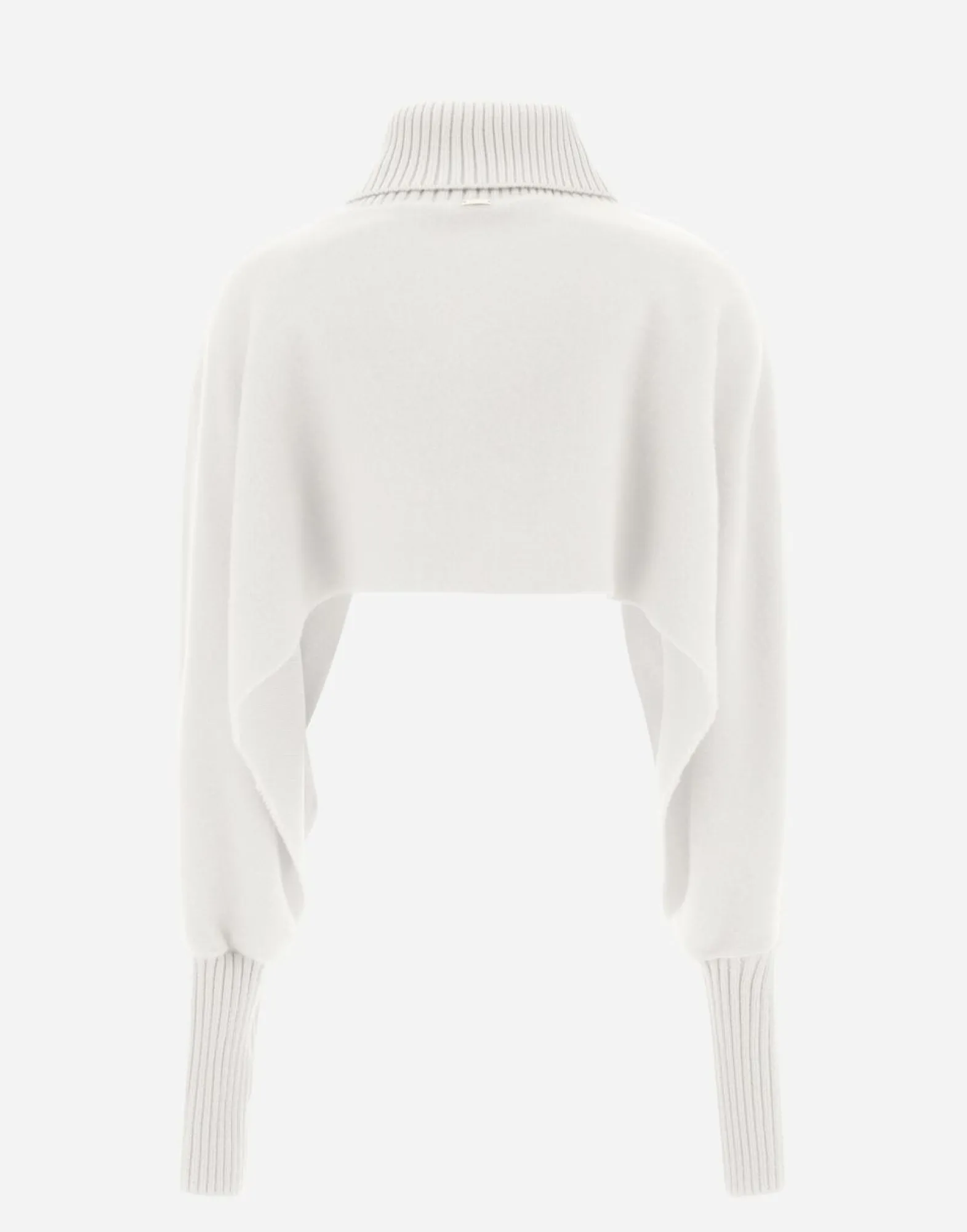 Herno Soft Poncho Resort Cropped