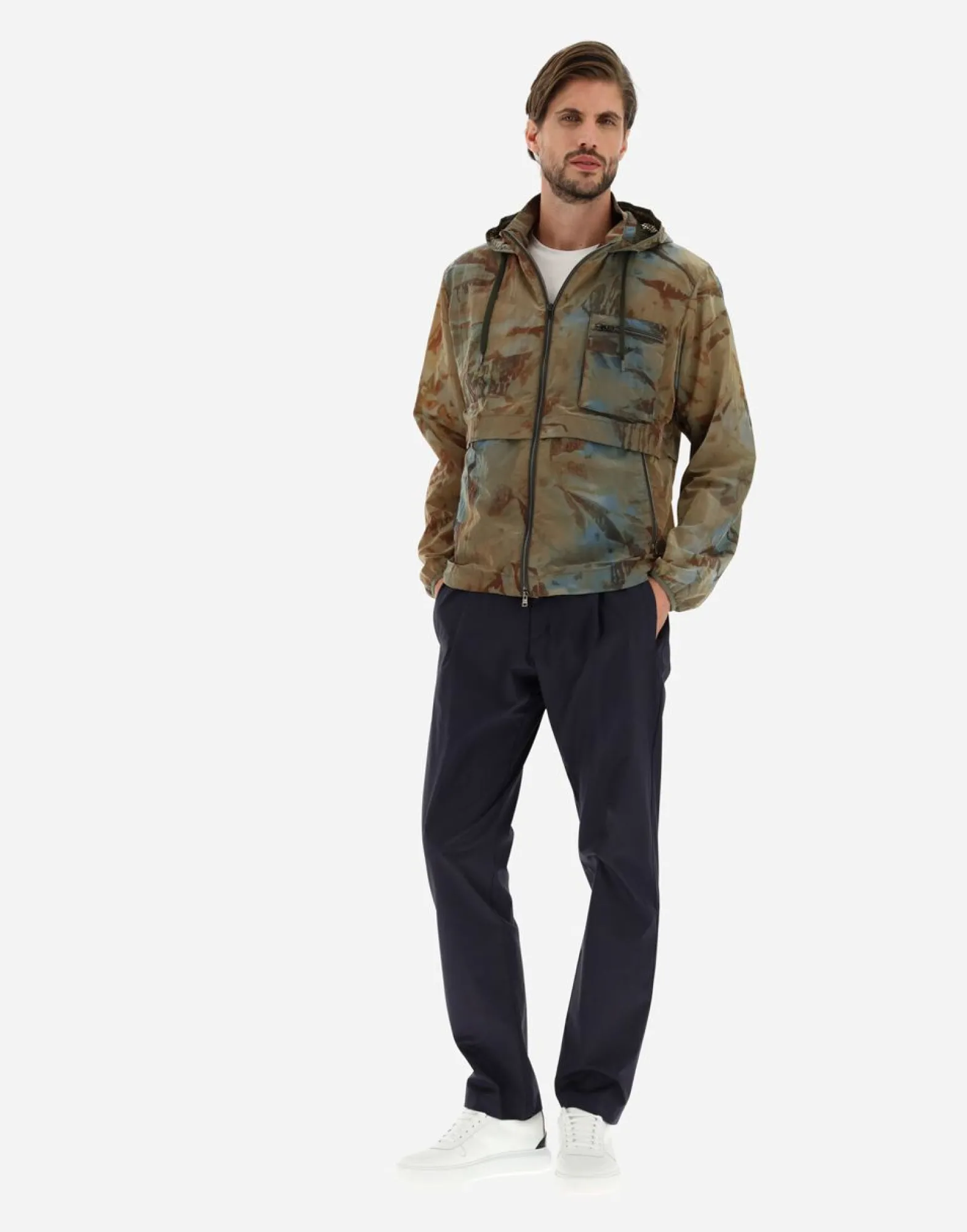 Herno Sportswear Sprayed Bomber Jacket