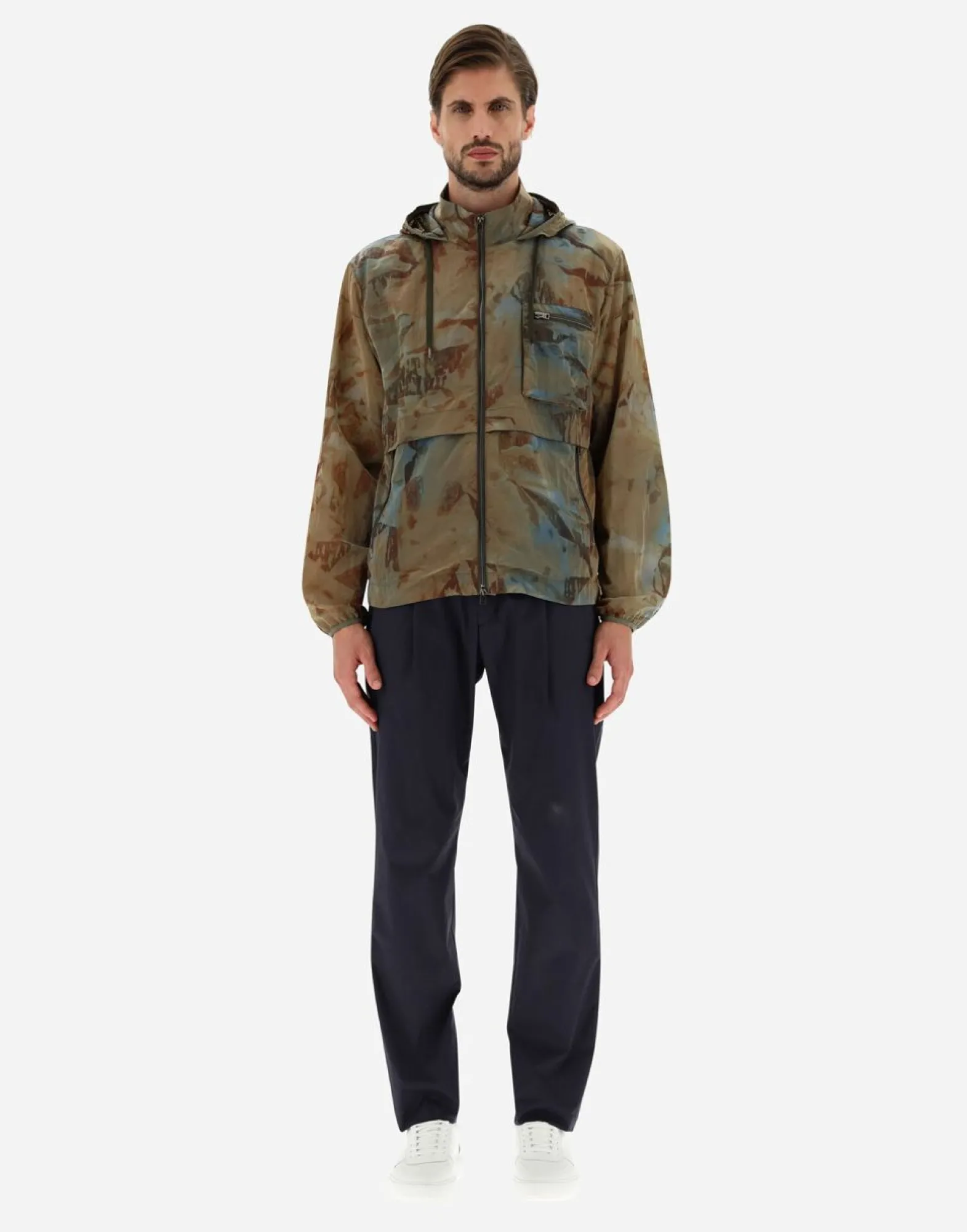 Herno Sportswear Sprayed Bomber Jacket